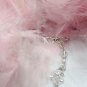 Pink Fancy Feather Wrap;Bridesmaid shawl;Dancer Opera Scarves ;Bridal Rope ;wedding Tippet#01