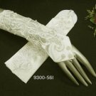 Ivory Finger-less Satin Bridesmaid gloves;Dancer Opera Accessories;Wedding Bridal gloves#56i