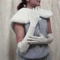 19" Embroidery Lycra Bridesmaid gloves;Dancer Opera Accessories;Wedding Bridal gloves#234i