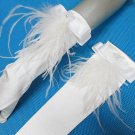 Elbow satin Ostrich Bridesmaid gloves;Dancer Opera Accessories;Wedding Bridal gloves#99W