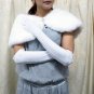 Floral french Lace Lycra Elbow Bridesmaid gloves;Dancer Opera Accessories;Wedding Bridal gloves#46w