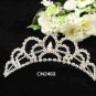 Silver Fancy Bride comb;Sweet Dancer regal;Bridal Tiara;opera Rhinestone Wedding tiara#2463