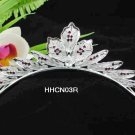 Silver Fancy Bride Alloy comb;Dancer regal;Bridal Tiara;opera Rhinestone Wedding tiara#03r