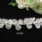 Floral Silver Fancy Bride Alloy comb;Dancer regal;Bridal Tiara;opera Rhinestone Wedding tiara#1270