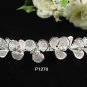 Floral Silver Fancy Bride Alloy comb;Dancer regal;Bridal Tiara;opera Rhinestone Wedding tiara#1270