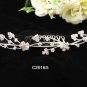 Floral Silver Fancy Bride comb;Dancer regal;Bridal Tiara;opera Rhinestone Wedding tiara#2016s