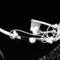 Silver Bridal Headpiece;Dancer regal;Bridesmaid Tiaras;opera Rhinestone Wedding tiara#1502
