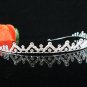 Silver Bridal Headpiece;Dancer regal;Bridesmaid Tiaras;opera Rhinestone Wedding tiara#6557
