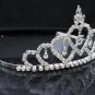 Silver Rhinestone Happy Birthday 15 tiara Elegance Headpiece;Dancer regal;Girls Tiaras;#315