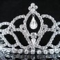 Sweet Happy Birthday 15 Silver Rhinestone tiara;Fancy Headpiece;Dancer regal;Girls Tiaras #8989