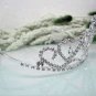 Sweet Happy Birthday 15 Silver Rhinestone tiara;Fancy Headpiece;Dancer regal;Girls Tiaras #1334