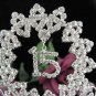 Sweet Happy Birthday 15 Silver Rhinestone tiara;Fancy Headpiece;Dancer regal;Girls Tiaras #1001