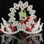 Sweet Happy Birthday 15 Silver Rhinestone tiara;Fancy Headpiece;Dancer regal;Girls Tiaras #1001