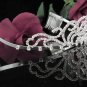 Sweet Happy Birthday 15 Silver Rhinestone tiara;Fancy Headpiece;Dancer regal;Girls Tiaras #1004