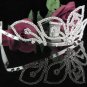 Huge Sweet Happy Birthday 15 Silver Rhinestone tiara;Fancy Headpiece;Dancer regal;Girls Tiaras #1018