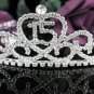 Cute Sweet Happy Birthday 15 Silver Rhinestone tiara;Fancy Headpiece;Dancer regal;Girls Tiaras #1042