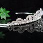 Sweet Silver Bridal Headpiece;Dancer regal;Bridesmaid Tiaras;opera Rhinestone Wedding tiara#3333
