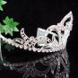 Silver Bridal Headpiece;Dancer regal;Elegance Bridesmaid Tiaras;opera Rhinestone Wedding tiara#6232