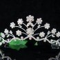 Silver Bridal Headpiece;Dancer regal;Elegance Bridesmaid Tiaras;opera Rhinestone Wedding tiara#774s