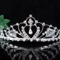 Sweet Silver Bridal Headpiece;Dancer regal;Bridesmaid Tiaras;opera Rhinestone Wedding tiara#960