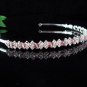 Silver Bridal Headband; Dancer regal;Bridesmaid Tiaras;opera Rhinestone Wedding tiara#4055pu