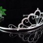 Silver Bridal Headpiece; Dancer regal;Bridesmaid Tiaras;opera Rhinestone Wedding tiara#3658