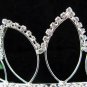 Silver Bridal Headpiece; Dancer regal;Bridesmaid Tiaras;opera Rhinestone Wedding tiara#2422