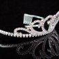 Bridal Headpiece;Elegance Dancer Opera regal;Bridesmaid Tiaras;Silver Rhinestone Wedding tiara#7500