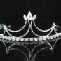 Bridal Headpiece;Elegance Dancer Opera regal;Bridesmaid Tiaras;Silver Rhinestone Wedding tiara#911