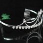 Bridal Headpiece;Elegance Dancer Opera regal;Bridesmaid Tiaras;Silver Rhinestone Wedding tiara#911