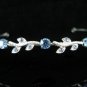 Bridal Headband;Elegance Dancer Opera regal;Bridesmaid Tiaras;Silver Rhinestone Wedding tiara#535b
