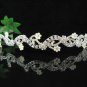 Bridal Headband;Elegance Dancer Opera regal;Bridesmaid Tiaras;Silver Rhinestone Wedding tiara#5910