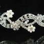 Bridal Headband;Elegance Dancer Opera regal;Bridesmaid Tiaras;Silver Rhinestone Wedding tiara#5910