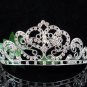Wedding Headpiece;Elegance Dancer Opera regal;Bridesmaid Tiaras;Silver Rhinestone Bridal tiara#493