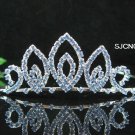 Bridal Headband;Elegance Dancer Opera regal;Bridesmaid Tiaras;Silver Rhinestone Wedding tiara#76b