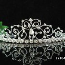 Wedding Headpiece;Elegance Dancer Opera regal;Bridesmaid Tiaras;Silver Rhinestone Bridal tiara#7104