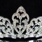 Wedding Headpiece;Elegance Dancer Opera regal;Bridesmaid Tiaras;Silver Rhinestone Bridal tiara#T28