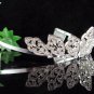 Wedding Headpiece;Elegance Dancer Opera regal;Bridesmaid Tiaras;Silver Rhinestone Bridal tiara#T28