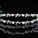 Wedding Headband;Elegance Dancer Opera regal;Bridesmaid Tiaras;Silver Rhinestone Bridal tiara#533