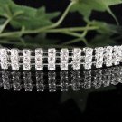 Wedding Headband;Elegance Dancer Opera regal;Bridesmaid Tiaras;Silver Rhinestone Bridal tiara#1314