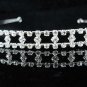 Wedding Headband;Elegance Dancer Opera regal;Bridesmaid Tiaras;Silver Rhinestone Bridal tiara#1444