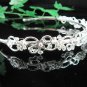 Wedding Headband;Elegance Dancer Opera regal;Bridesmaid Tiaras;Silver Rhinestone Bridal tiara#4402