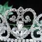 Wedding Headpiece;Elegance Dancer Opera regal;Bridesmaid Tiaras;Silver Rhinestone Bridal tiara#11