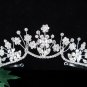 Silver Rhinestone Bridal tiara;Wedding Headpiece;Elegance Dancer Opera regal;Bridesmaid Tiaras#4867