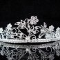 Silver Rhinestone Bridal tiara;Wedding Headpiece;Elegance Dancer Opera regal;Bridesmaid Tiaras#5788