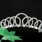 Wedding Headpiece;Silver Rhinestone Bridal tiara;Elegance Dancer Opera regal;Bridesmaid Tiaras#7537