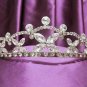 Golden Wedding Headpiece;Rhinestone Bridal tiara;Elegance Dancer Opera regal;Bridesmaid Tiaras#501g