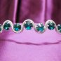 Silver Wedding Headband;Rhinestone Bridal tiara;Elegance Dancer Opera regal;Bridesmaid Tiaras#174gr