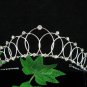 Silver Wedding Headband;Rhinestone Bridal tiara;Elegance Dancer Opera regal;Bridesmaid Tiaras#1472