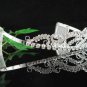Silver Wedding Headpiece;Rhinestone Bridal tiara;Elegance Dancer Opera regal;Bridesmaid Tiaras#6545